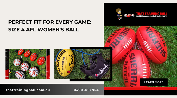 Make the Right Choice While Choosing AFL Women’s Ball