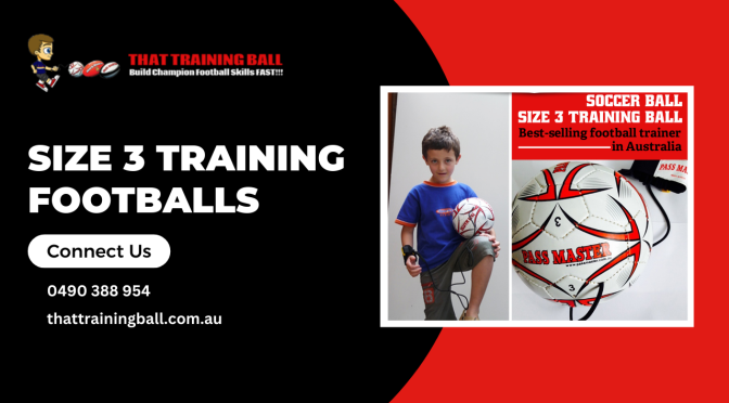 Size 3 Training Footballs